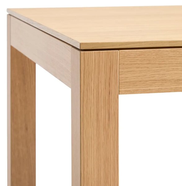 Kave Home Dubový rozkládací jídelní stůl Narevi 210/270 x 100 cm