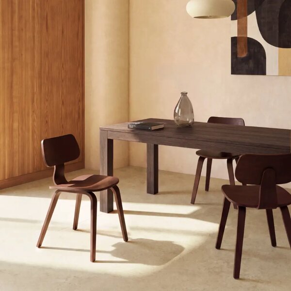 Kave Home Ořechový rozkládací jídelní stůl Narevi 210/270 x 100 cm