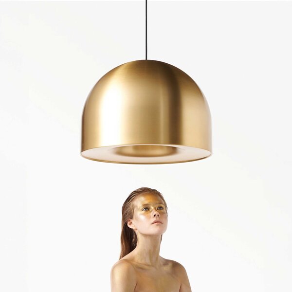 VK Light Kimi E27 závěsné svítidlo Ø500x370 mmČerná