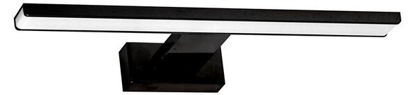 LED Koupelnové nástěnné svítidlo SHINE LED/7W/230V 30 cm IP44 černá