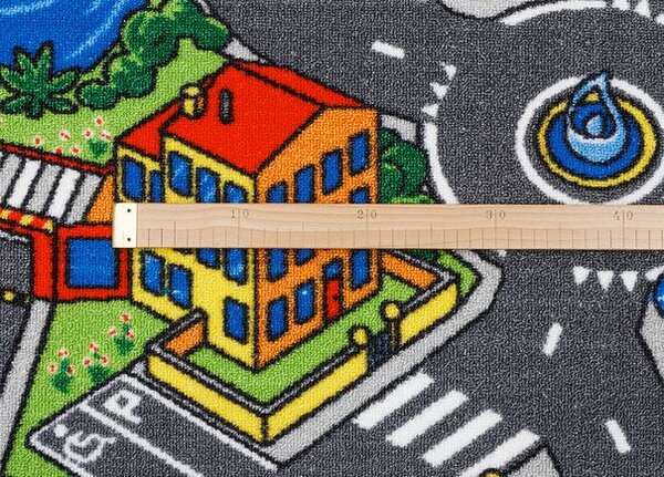 Breno Metrážový koberec CLEVER TOWN, šíře 400 cm, Vícebarevné