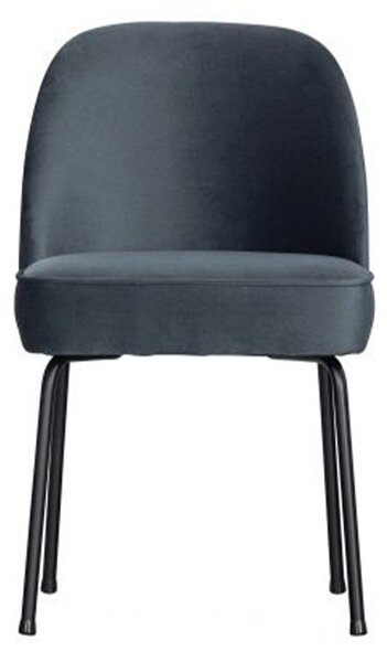 Modrá Sametová Židle Vogue 83 × 50 × 57 cm BEPUREHOME