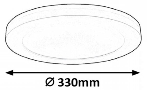 Rabalux 98001492 LED zápustné stropní svítidlo s pohybovým čidlem Sonnet 1x30W | 2800lm | 4000K