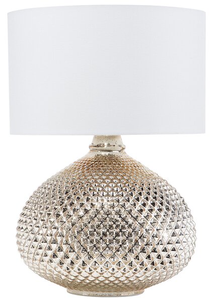 Stolní lampa MADON Sklo Zlatá