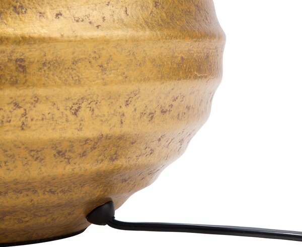 Stolní lampa KUBAN Keramika Zlatá