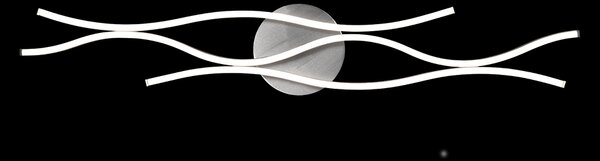 Trio 641210305 LED přisazené stropní svítidlo Blaze 1x35W | 4300lm | 2300K+3000K+4000K - 3 fázové stmívání, DIP Switch, černá, hliník