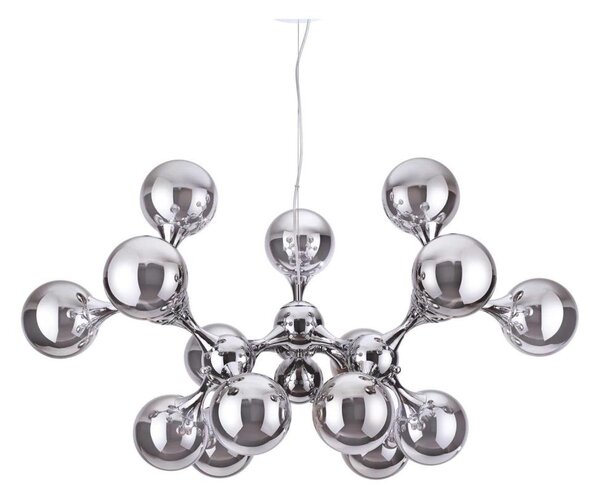 Ideal Lux - Lustr na lanku NODI 15xE14/28W/230V pr. 105 cm lesklý chrom