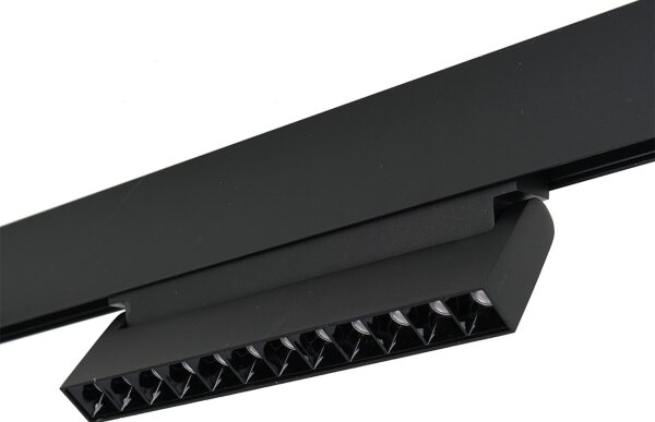 LED Svítidlo do lištového systému MAGNETIC TRACK LED/12W/48V