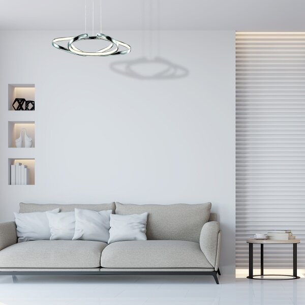 LED Lustr na lanku COPERNICUS LED/46W/230V
