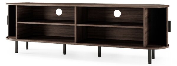 Hector TV stolek Gliss 180 cm ořech tmavý