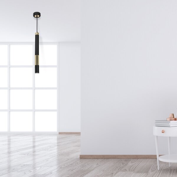 LED Lustr na lanku DALLAS 1xGU10/3W/230V