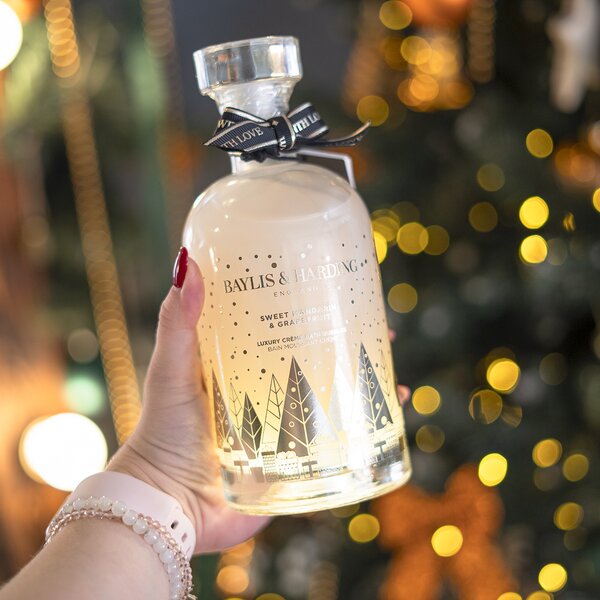 Baylis & Harding Sweet Mandarin & Grapefruit - karafa s pěnou do koupele, 500 ml