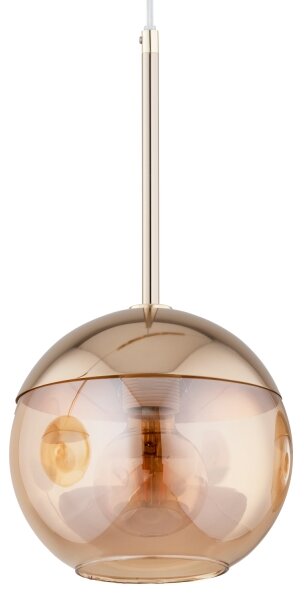 Lustr na lanku VOLDA 3xE27/60W/230V mosaz