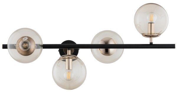 Lustr na tyči LURO 4xE14/40W/230V