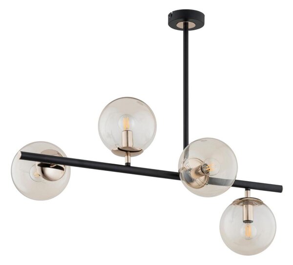 Lustr na tyči LURO 4xE14/40W/230V