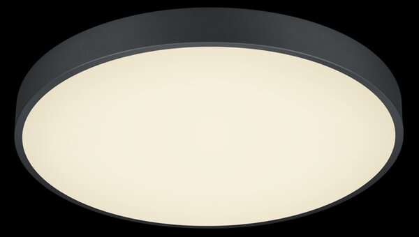 Trio 627415032 LED stropní svítidlo Waco 1x52,5W | 6200lm | 2300K+3000K+4000K - DIP Switch, stmívatelné, černá