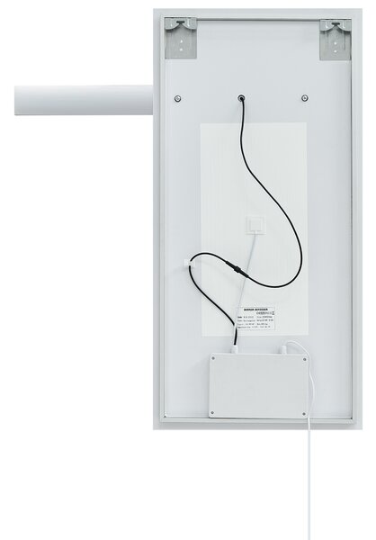 LED koupelnové zrcadlo MAUX 83 cm 100 cm Stříbrná