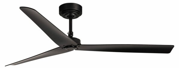 FARO 34100 - Stropní ventilátor MILOS černá + dálkové ovládání
