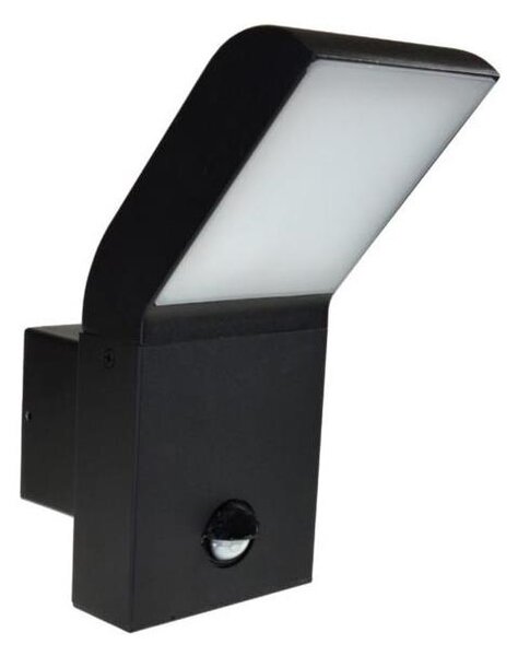 LED Venkovní nástěnné svítidlo se senzorem LESK LED/9W/230V 4000K