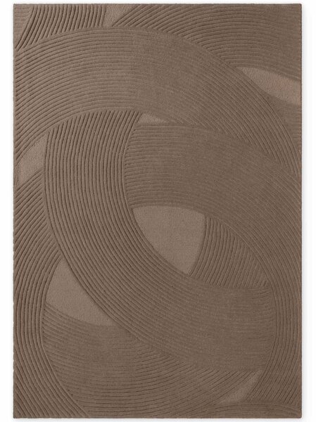 Ted Baker, Kusový koberec Ted Baker Kensington 106401 Braun, 120x170, hnědá, kancelář