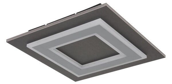 Globo 48033-24 - LED Stropní svítidlo JAYDEN LED/24W/230V 32x32 cm antracit