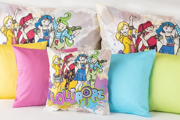 Povlečení Lollipopz 1 Bavlna deluxe 1x 140/200, 1x 70/90