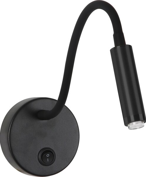 Brilagi - LED Stmívatelná flexibilní nástěnná lampa MAYA 1xG9/4W/230V černá