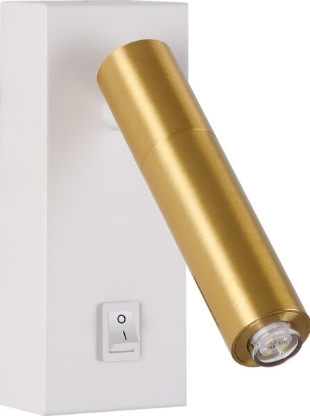 Brilagi - LED Nástěnné bodové svítidlo MAYA 1xG9/7W/230V bílá/zlatá
