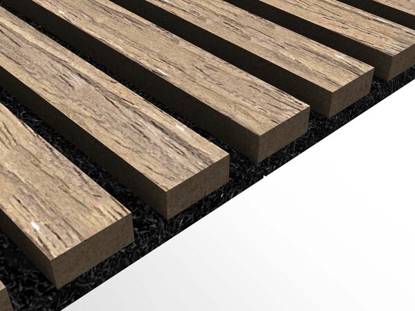 Akustický panel LEGI Home 60 x 270 cm, hnědá
