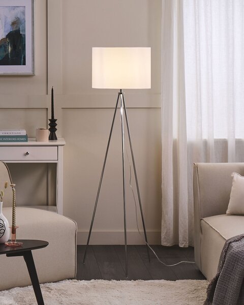 Stojací lampa VISTULA Kov Stříbrná
