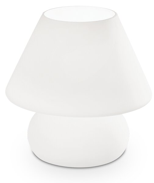 Stolní lampa Ideal lux 074702 PRATO TL1 BIG BIANCO 1xE27 60W