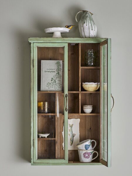Bloomingville 82064548 Skříňka Hazem 50 cm zelená
