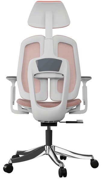 Ergonomická kancelářská židle Liftor Active, růžová (síťovina)