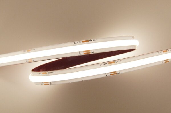 11,5 +11,5 W/m CCT SCOB LED pásek PROFI, 10mm, 280LED/m, 24VDC, 2700-6500K, IP20