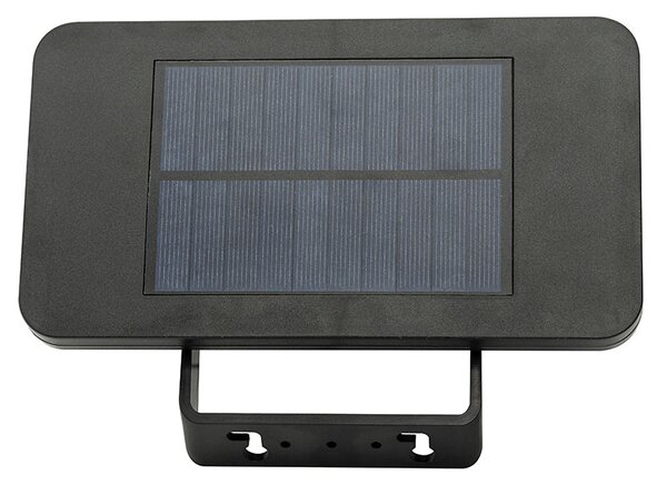 SOLIGHT LED solární osvětlení se senzorem 5W 500lm 4000K Li-Ion, černá