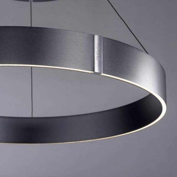 Závěsné stmívatelné LED svítidlo Pure Ring Antracite 70 (LMD)