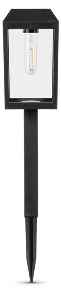 Zahradní solární světlo LED velká lucerna, 50cm, zapichovací, teplá, vyměnitelná baterie