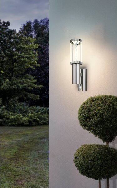 Eglo 94128 - LED venkovní osvětlení s čidlem TRONO STICK 1xGU10/3W + LED/3,7W IP44