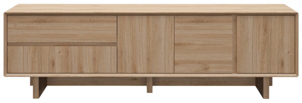 Marckeric TV stolek Carpi 180 x 45 cm s dubovým dekorem
