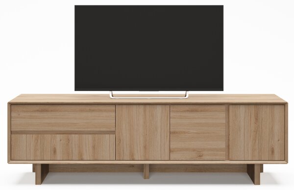 Marckeric TV stolek Carpi 180 x 45 cm s dubovým dekorem