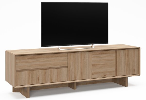 Marckeric TV stolek Carpi 180 x 45 cm s dubovým dekorem
