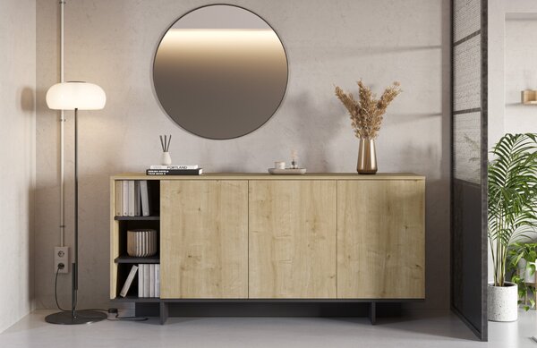 Marckeric Komoda Cequoia 170 x 40 cm s dubovým dekorem
