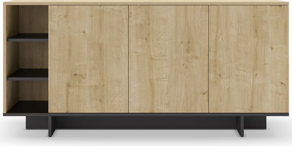 Marckeric Komoda Cequoia 170 x 40 cm s dubovým dekorem