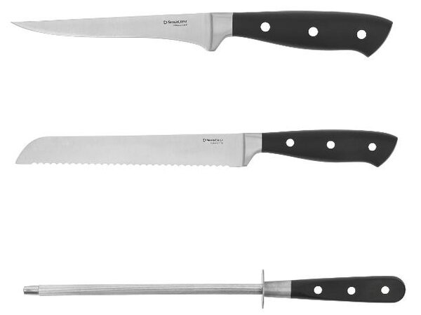 Silvercrest® Nůž na chléb / Vykosťovací nůž / Ocílka (100408008)