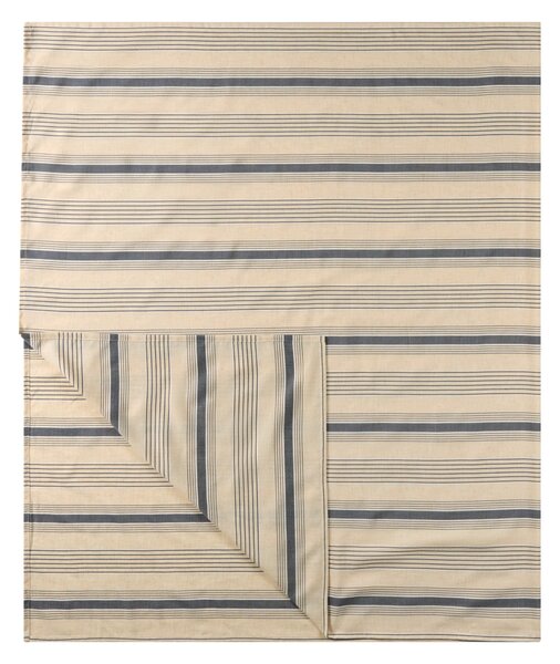 Livarno® Ubrus s podílem lnu, 140 x 240 cm (pruhovaná) (100407792002)