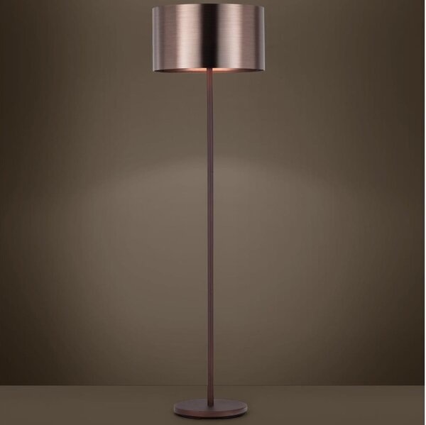 Eglo 39358 - Stojací lampa SAGANTO 1 1xE27/60W/230V měděná