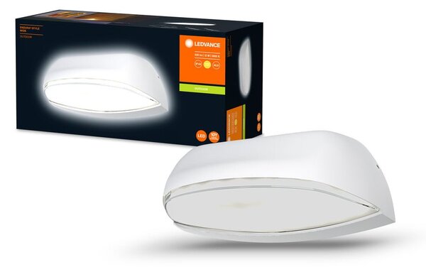 Venkovní LED nástěnné svítidlo bílé 12 W ENDURA teplá bílá