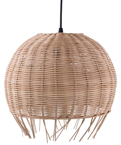 Závěsná lampa DRINO Ratan Světle hnědá