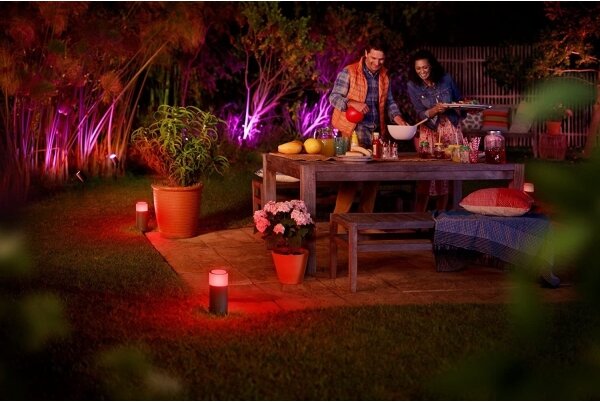 Philips 17415/30/P7 - Rozšiřovací sada LED RGB venkovní svítidlo Hue LED/8W/230V
