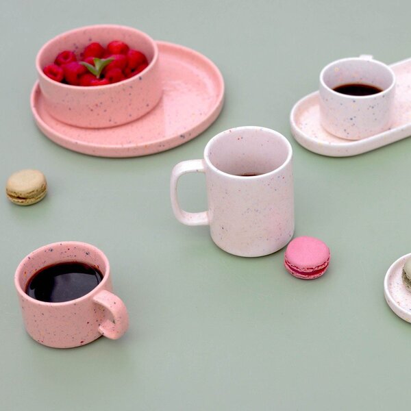 Servírovací porcelánový tác 10x28,5 cm Fika – ONA